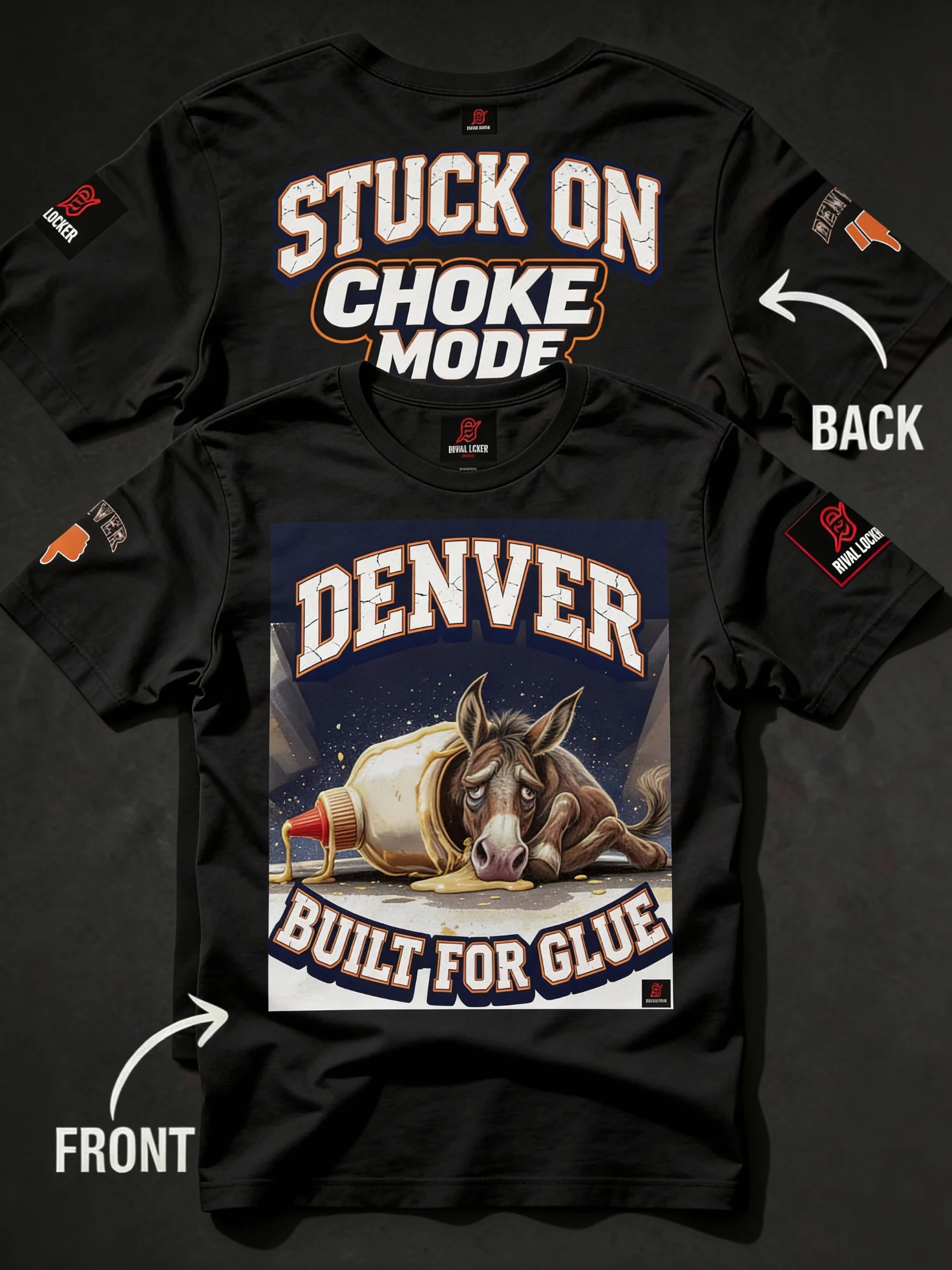 Built for Glue | Denver | Football | Rival Locker product image (1)