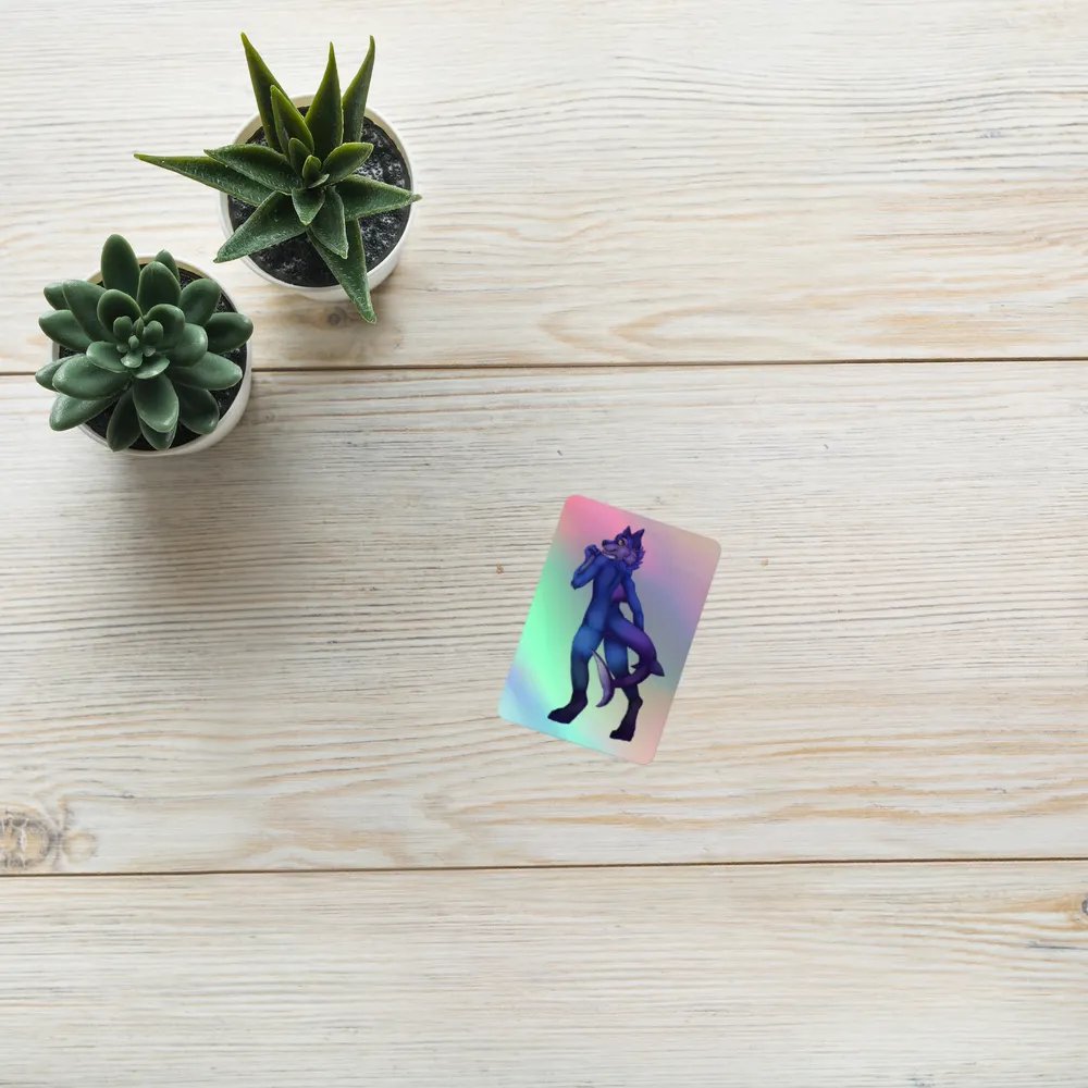 jaws holo sticker product image (10)