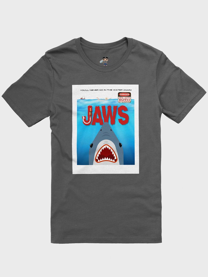 JAWS POSTER - 50TH ANNIVERSARY - TEE product image (1)