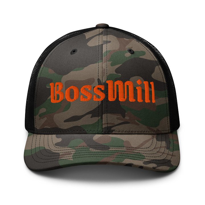 Bossmill camo hat product image (1)
