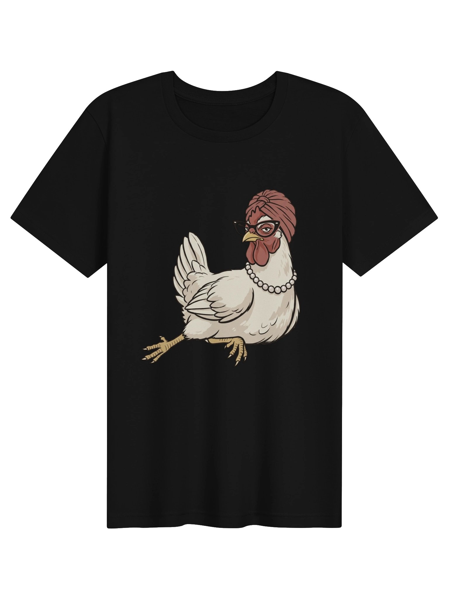 Sophisticated Auntie Chicken tshirt product image (1)