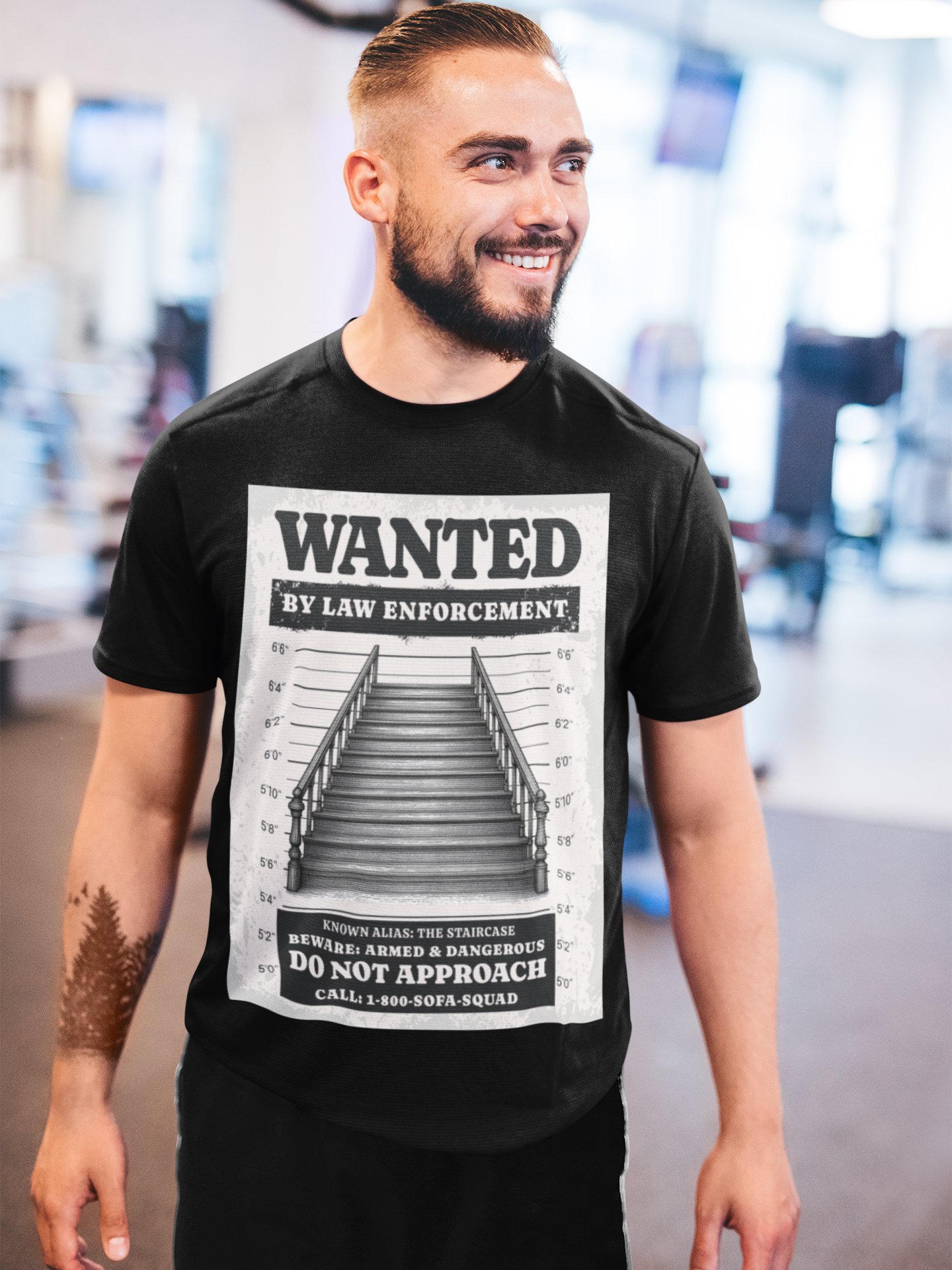Wanted Staircase Suspect Tee product image (5)
