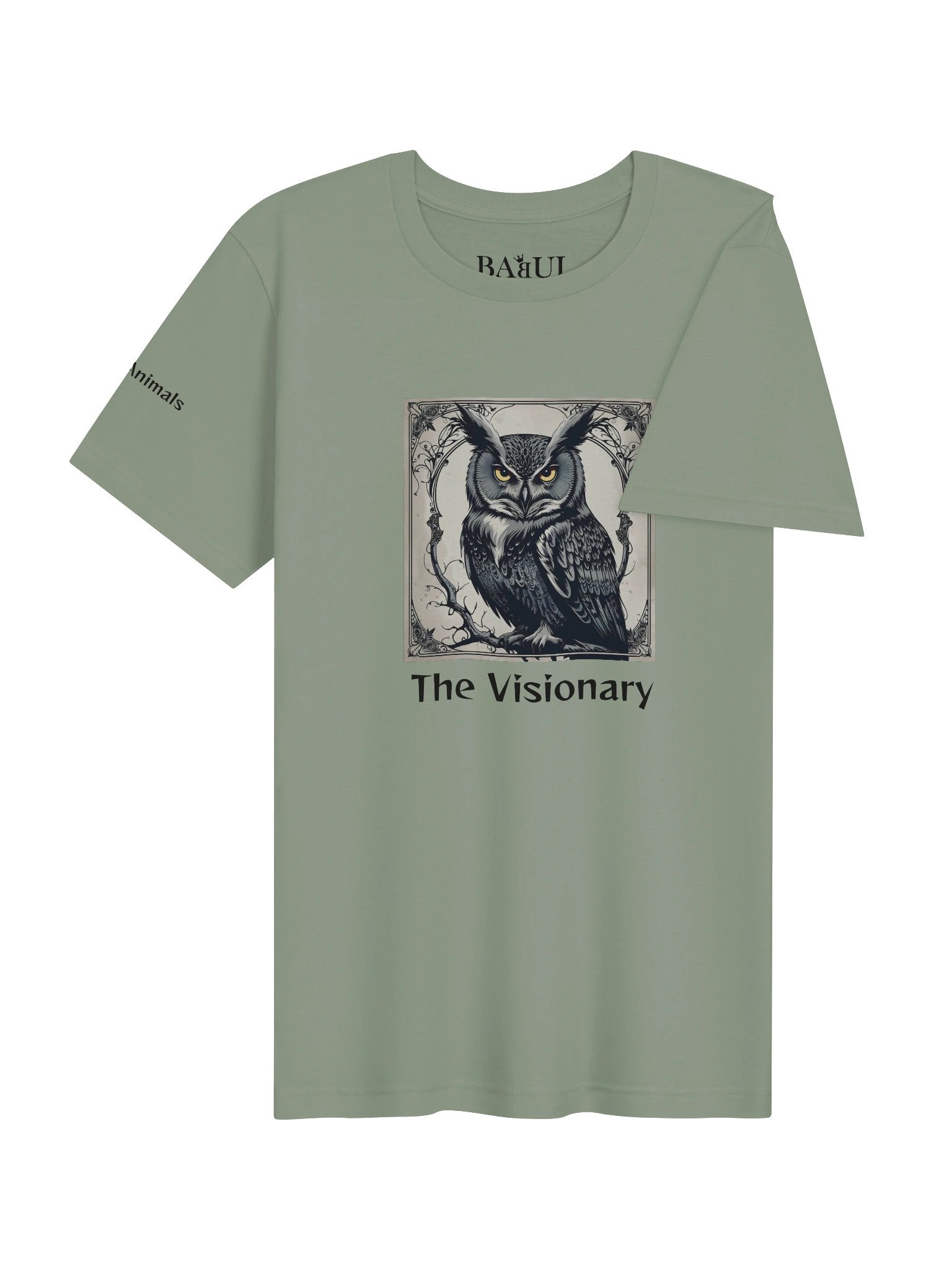OWL – The Visionary - Magic Animals T-Shirt - (front graphic) product image (5)