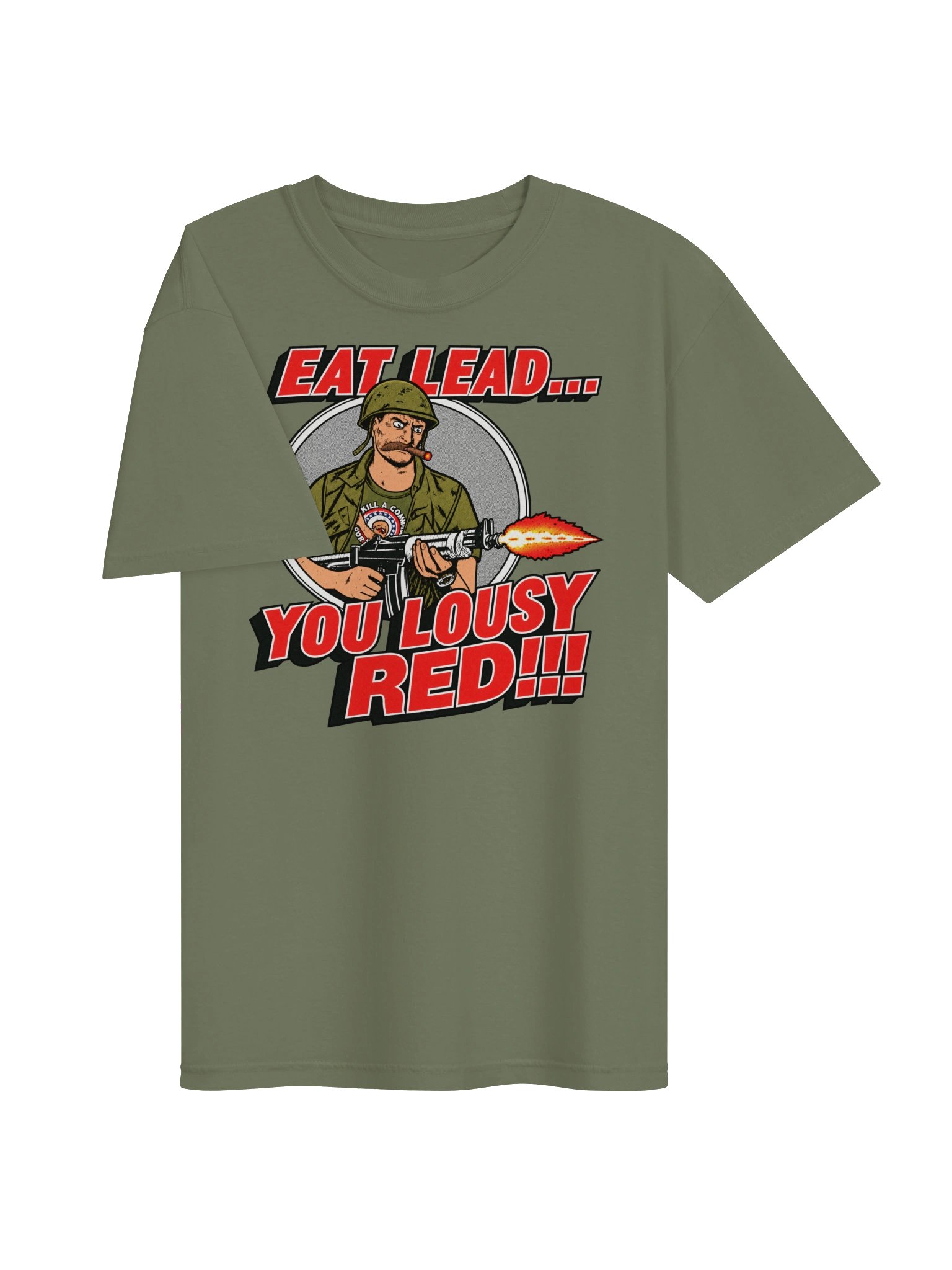 EAT LEAD... YOU LOUSY RED!!! Heavyweight T-Shirt product image (19)