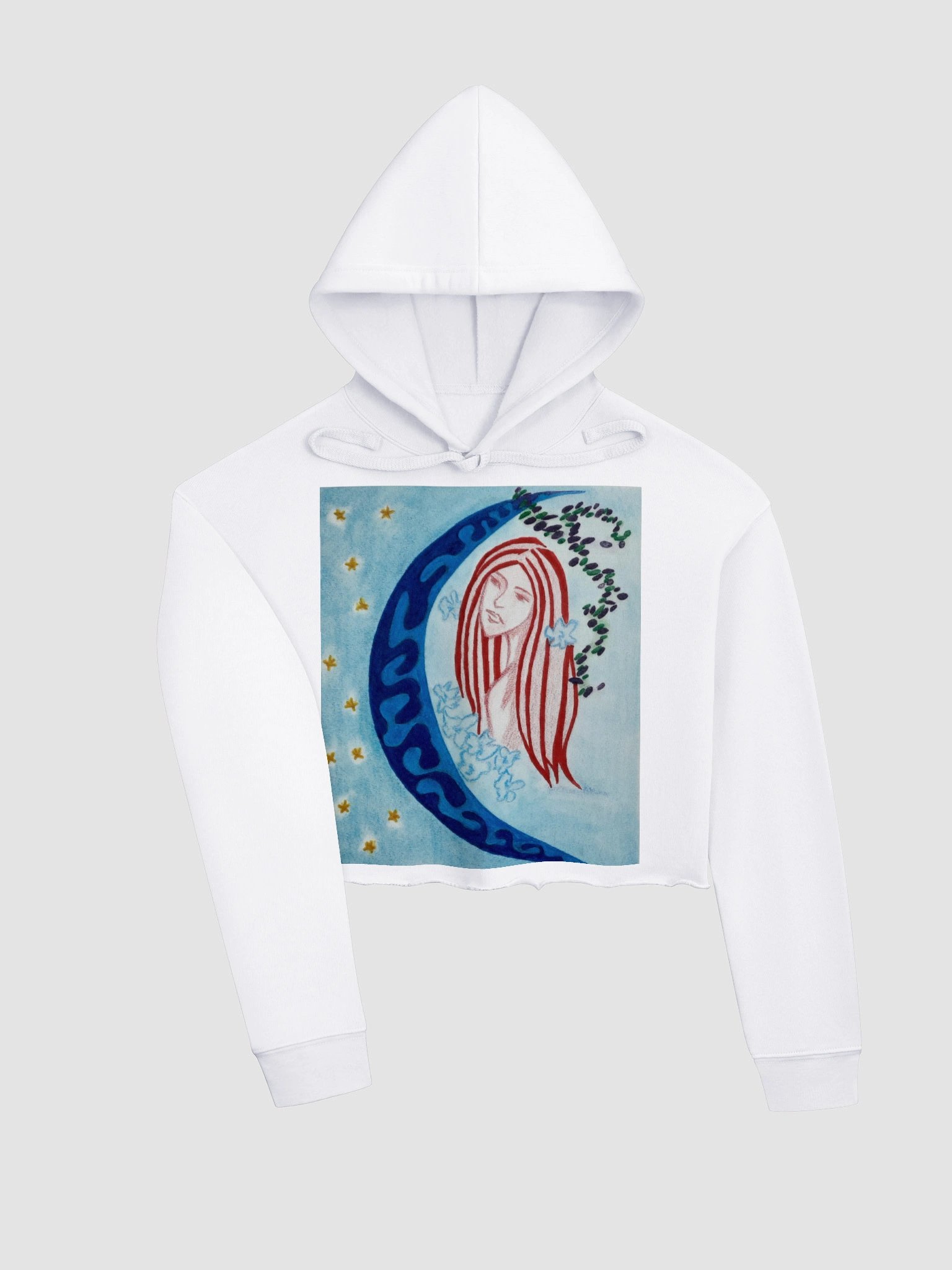 Jeweled Moon Crop Hoodie product image (3)