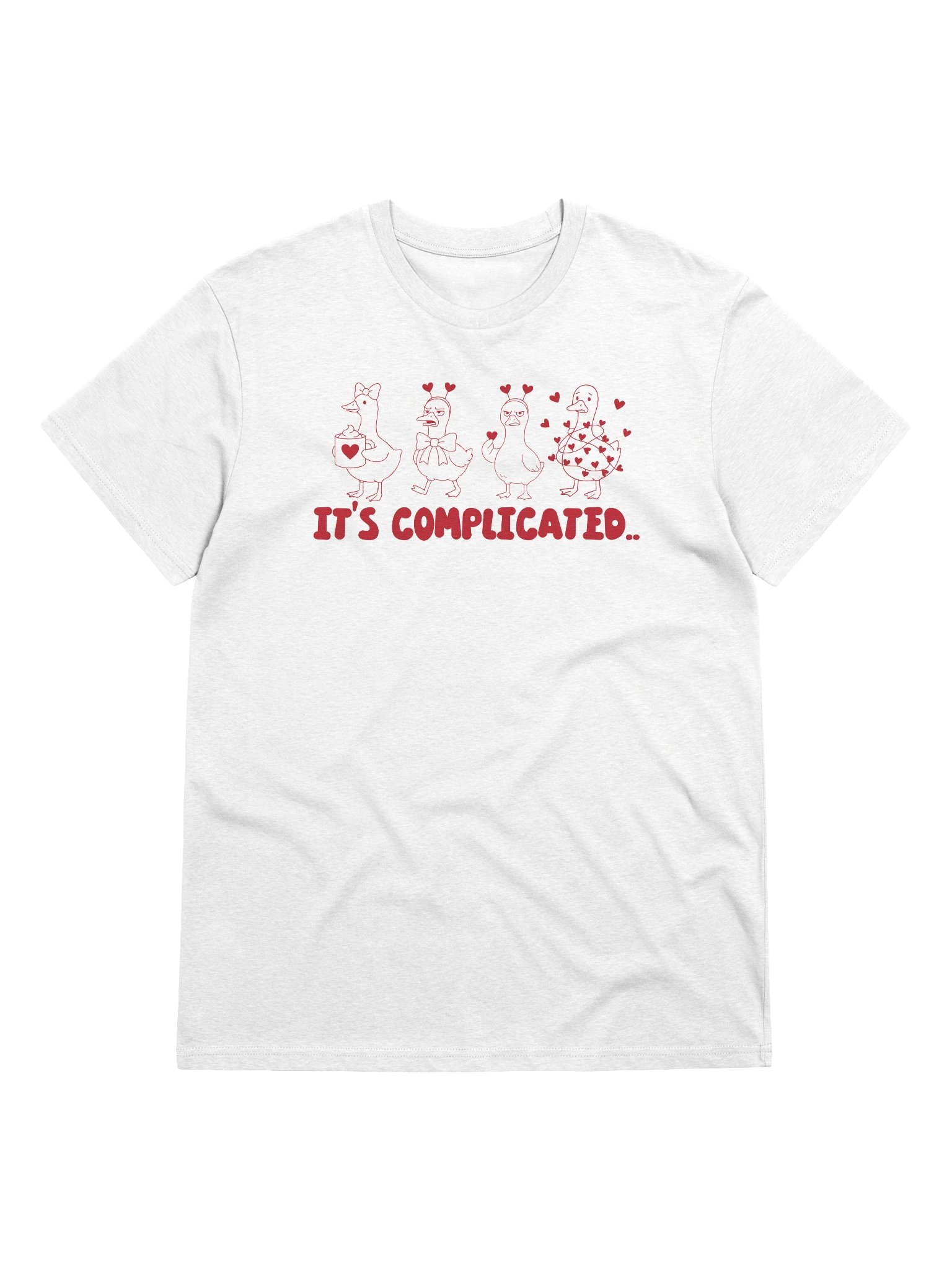Its Complicated Duck Quartet - Organic Cotton Tee product image (4)