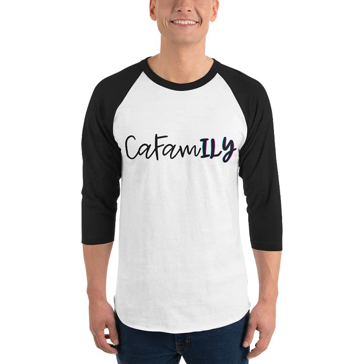 CaFamILY Raglan Sleeve T-Shirt product image (1)