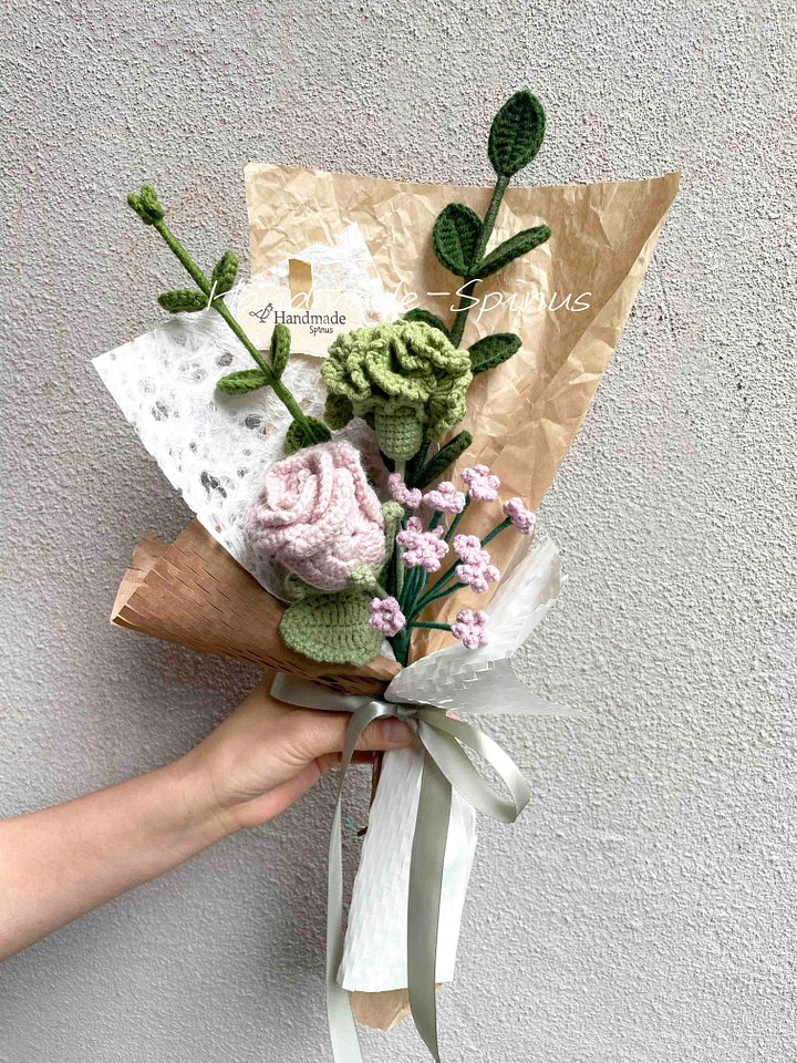 Spring Breeze Crochet Knit Bouquet product image (2)