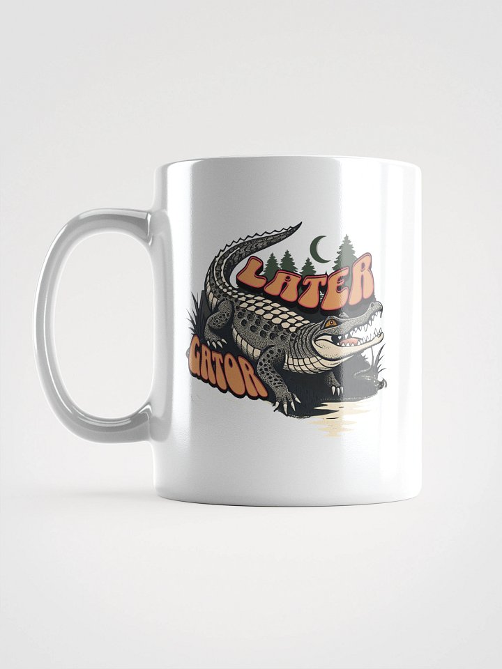 Later Gator White Glossy Mug product image (1)