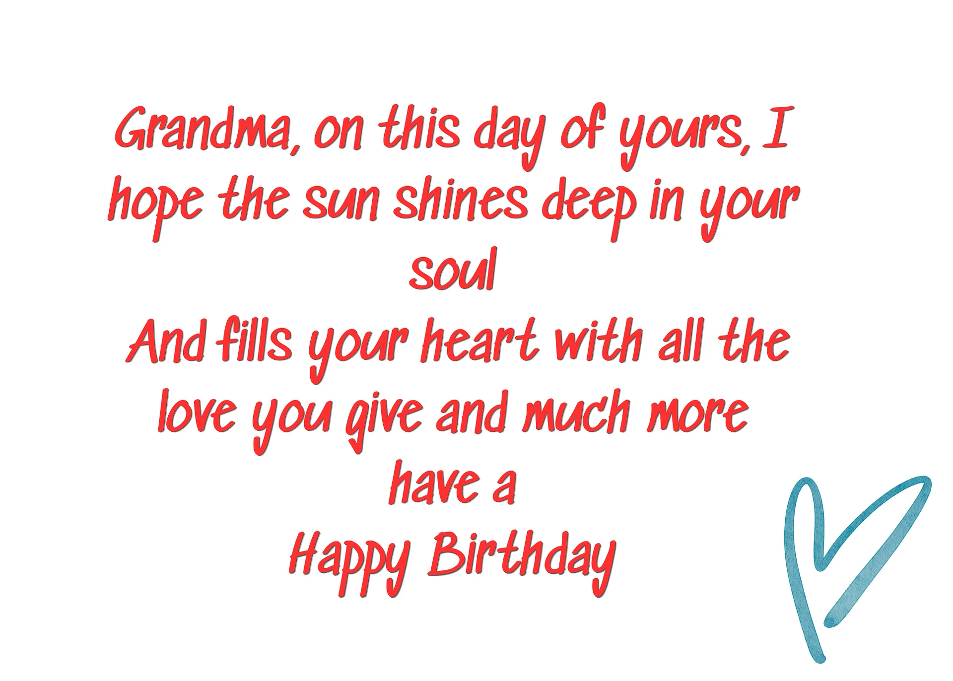 You Bring Sunshine and Joy: Grandmother Birthday. product image (3)