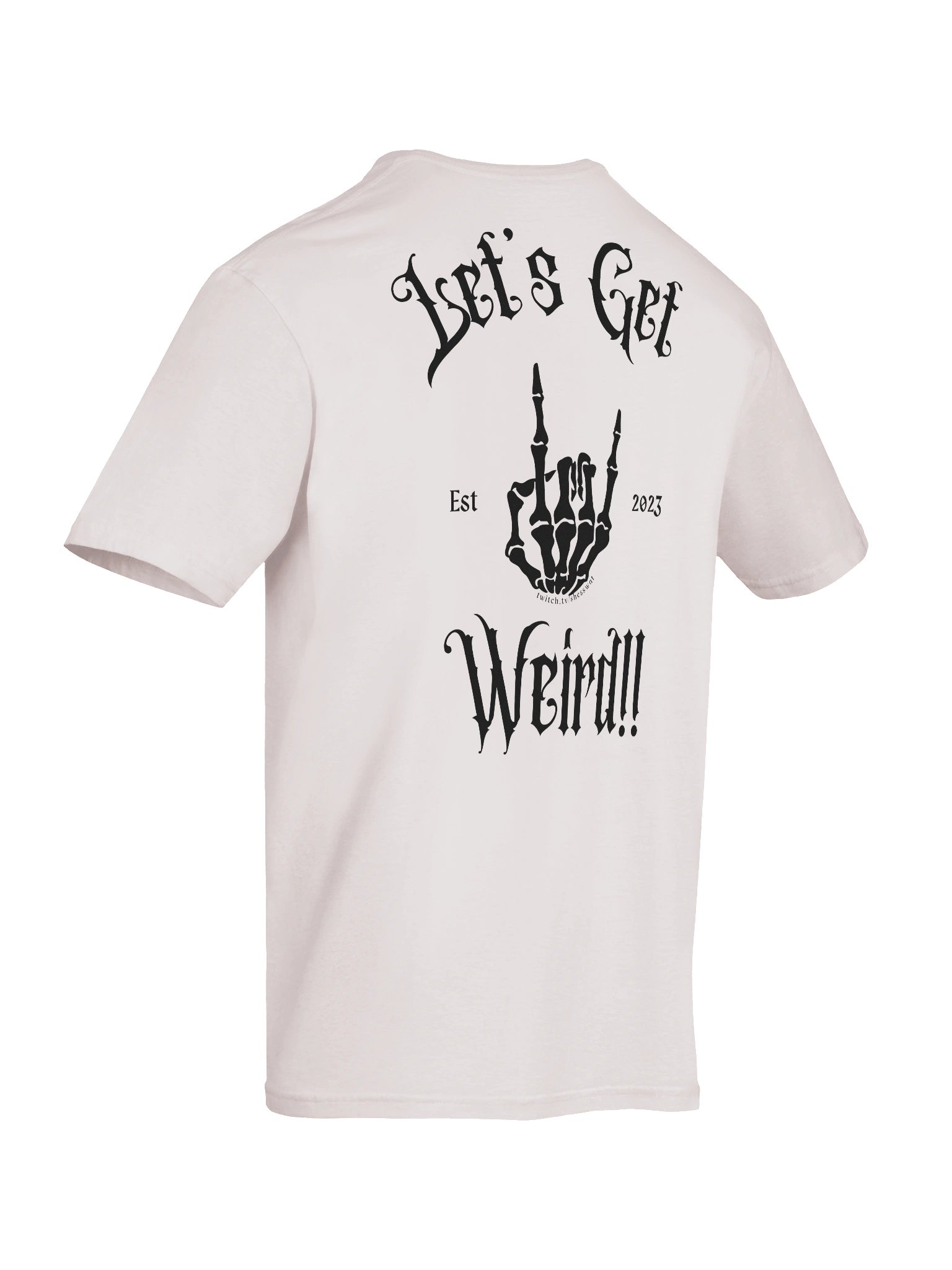 "Let's Get Weird" Light, Lightweight T-Shirt product image (12)