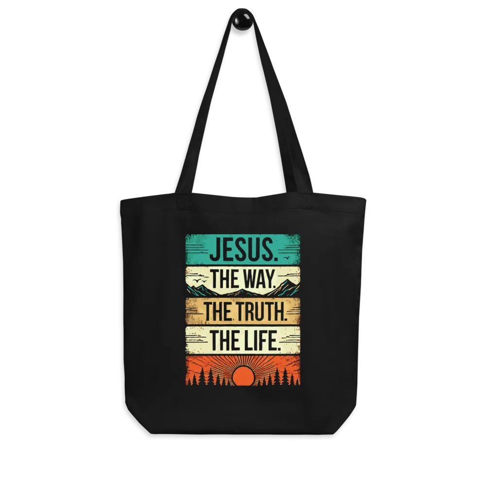 Jesus - The Way The Truth The Life Tote Bag product image (4)