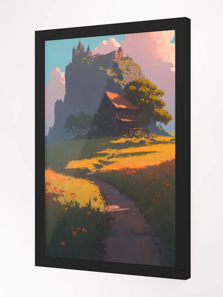 Cozy Cottage - Framed Poster product image (4)