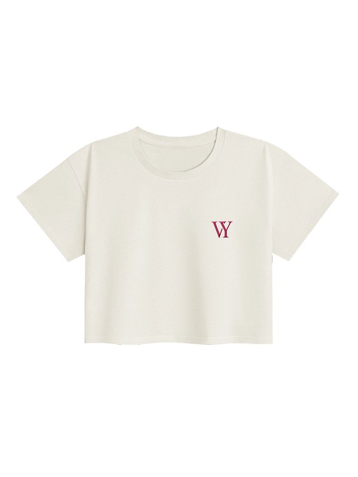 FLAMINGO VY Minimal Crop Tee product image (1)