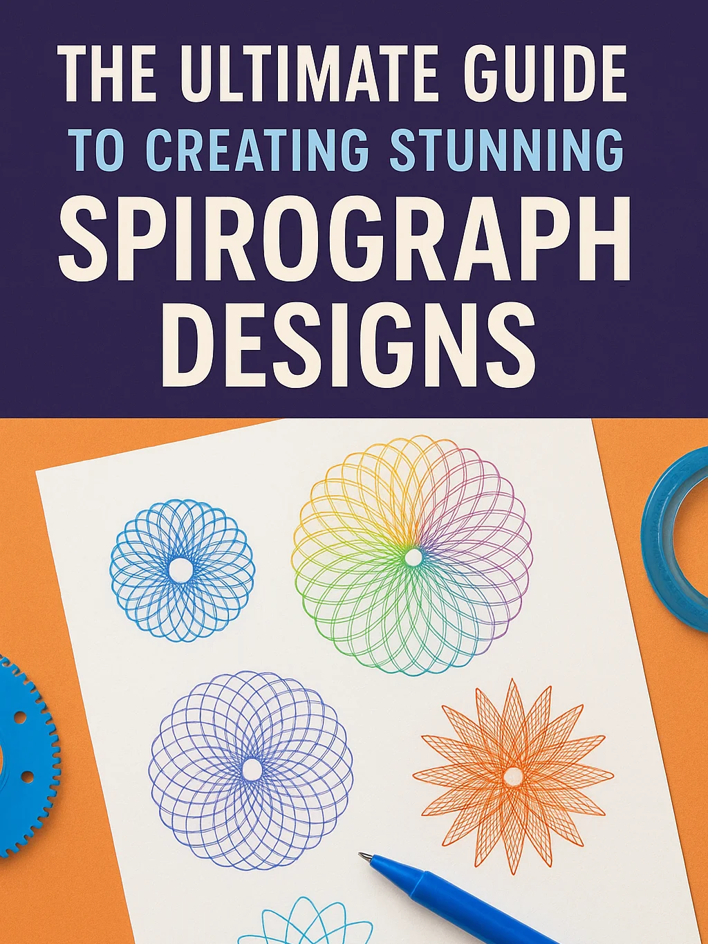 The Ultimate Guide to Creating Stunning Spirograph Designs product image (1)