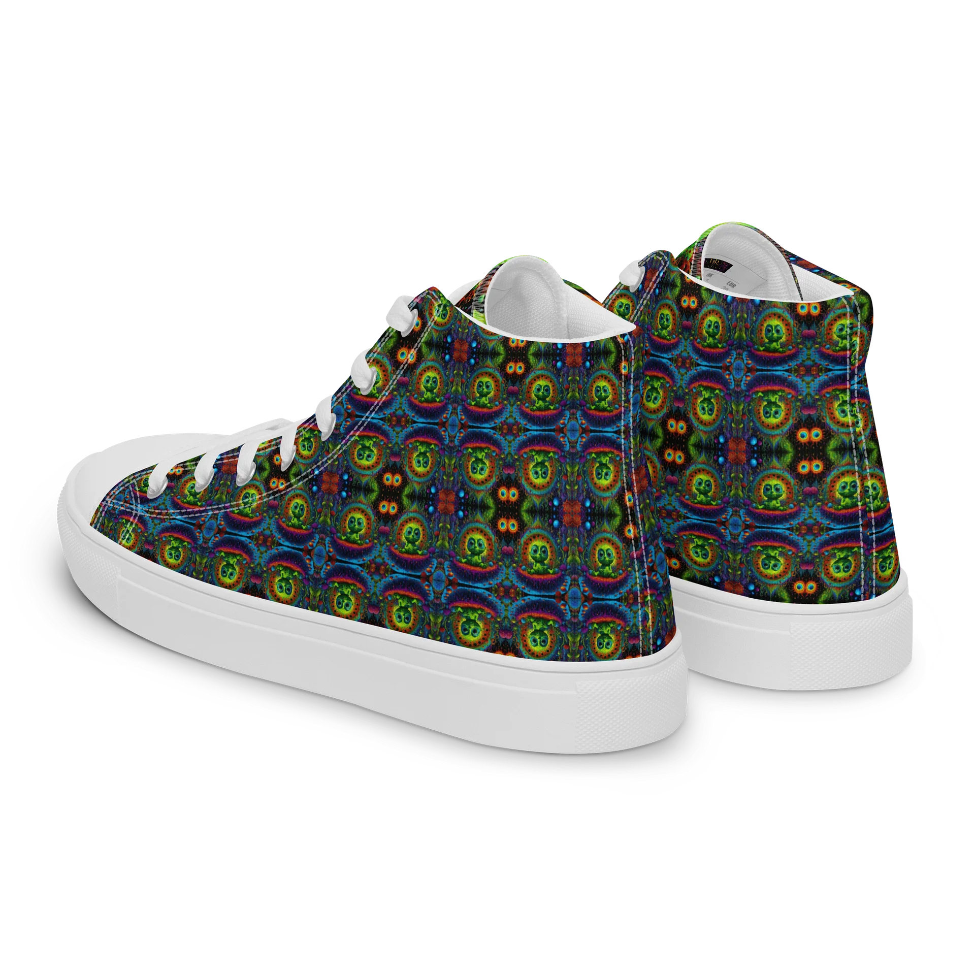 Baby Alien Women's Canvas High Tops product image (14)