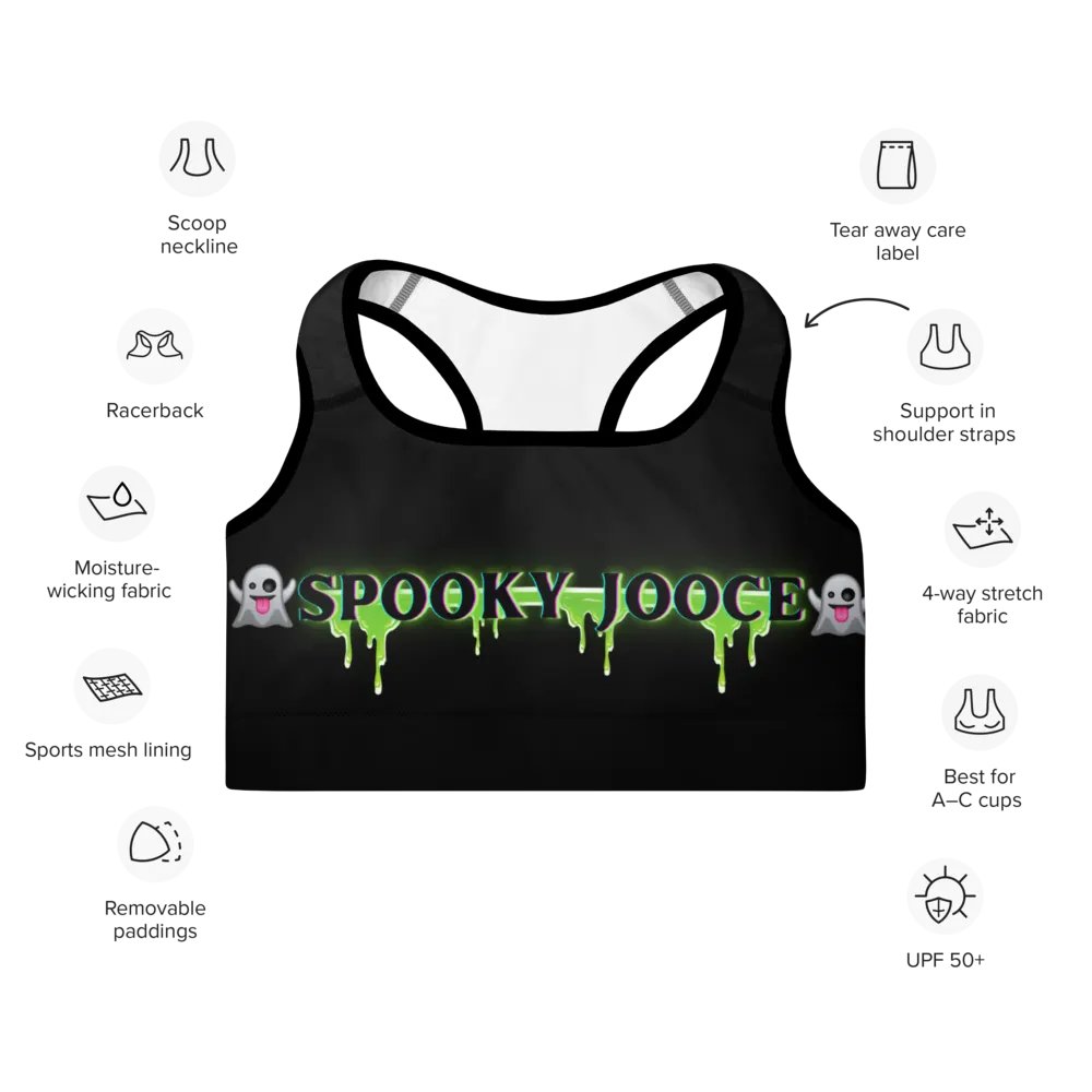SPOOKY JOOCE Padded Sports Bra product image (7)
