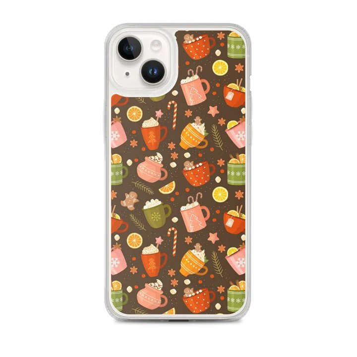 Festive Mug Madness iPhone Case product image (1)