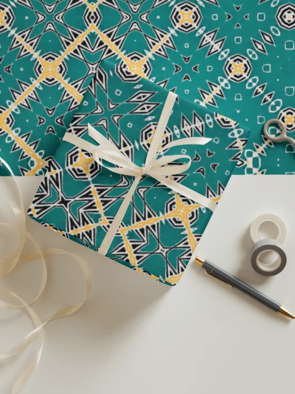 Wrapping Paper Colorful Set of 3 product image (3)