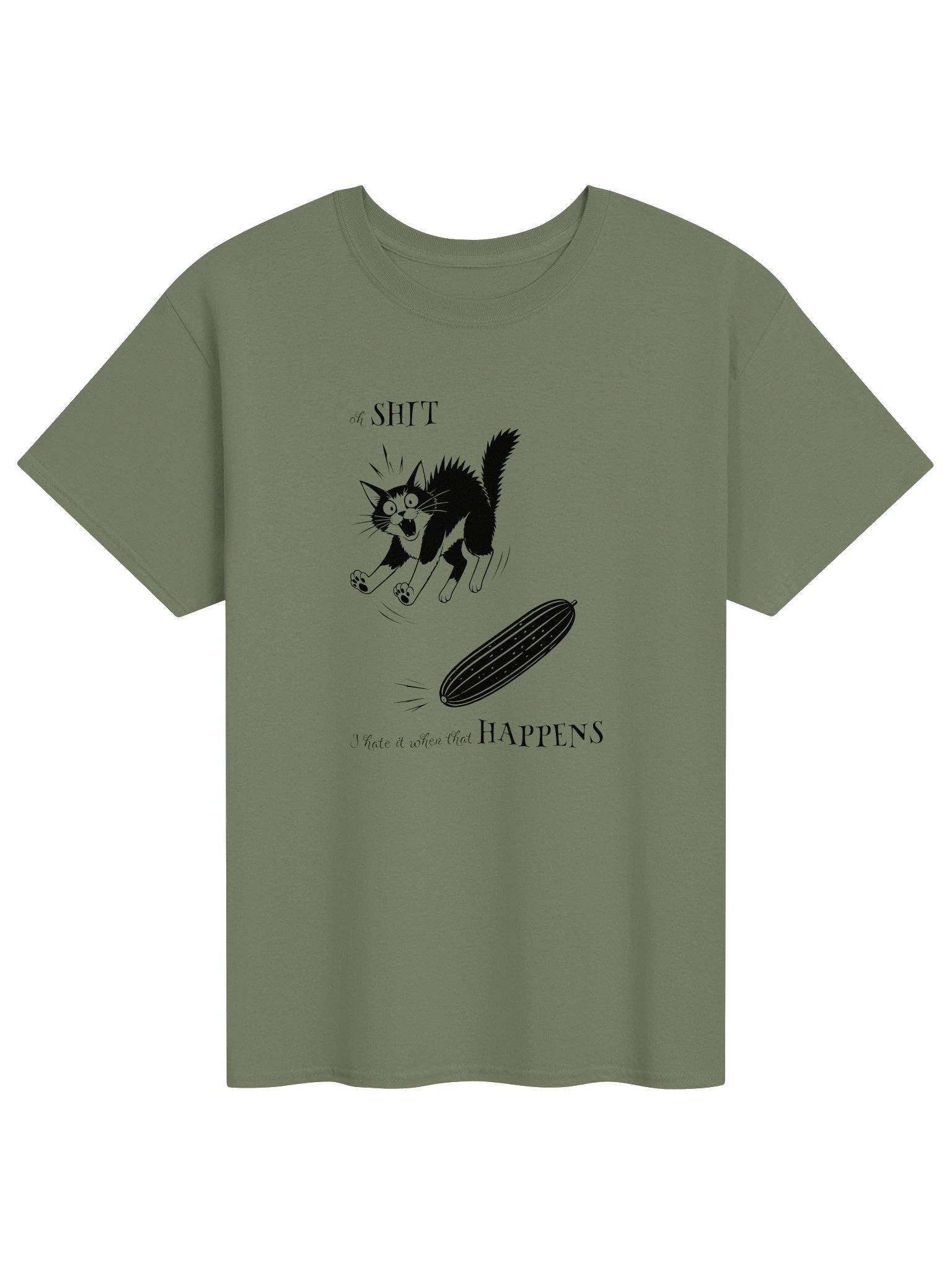 Shit Happens Cat T-shirt product image (1)