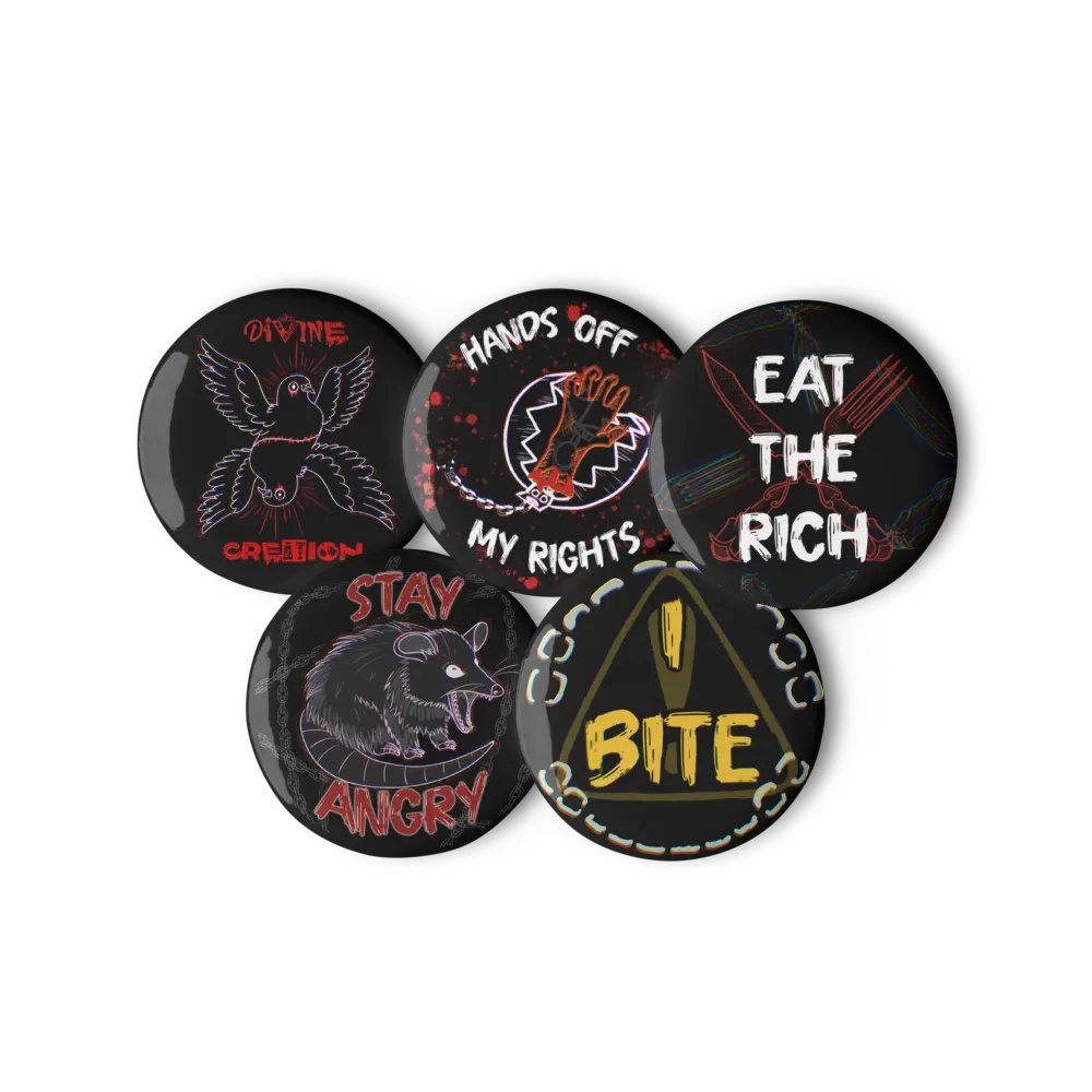 Protest Punk Pin Pack product image (3)