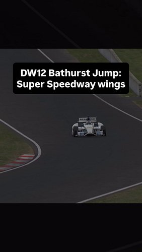 RIP Bathurst Jump. #iracing #simracing #racing #motorsport #indycar