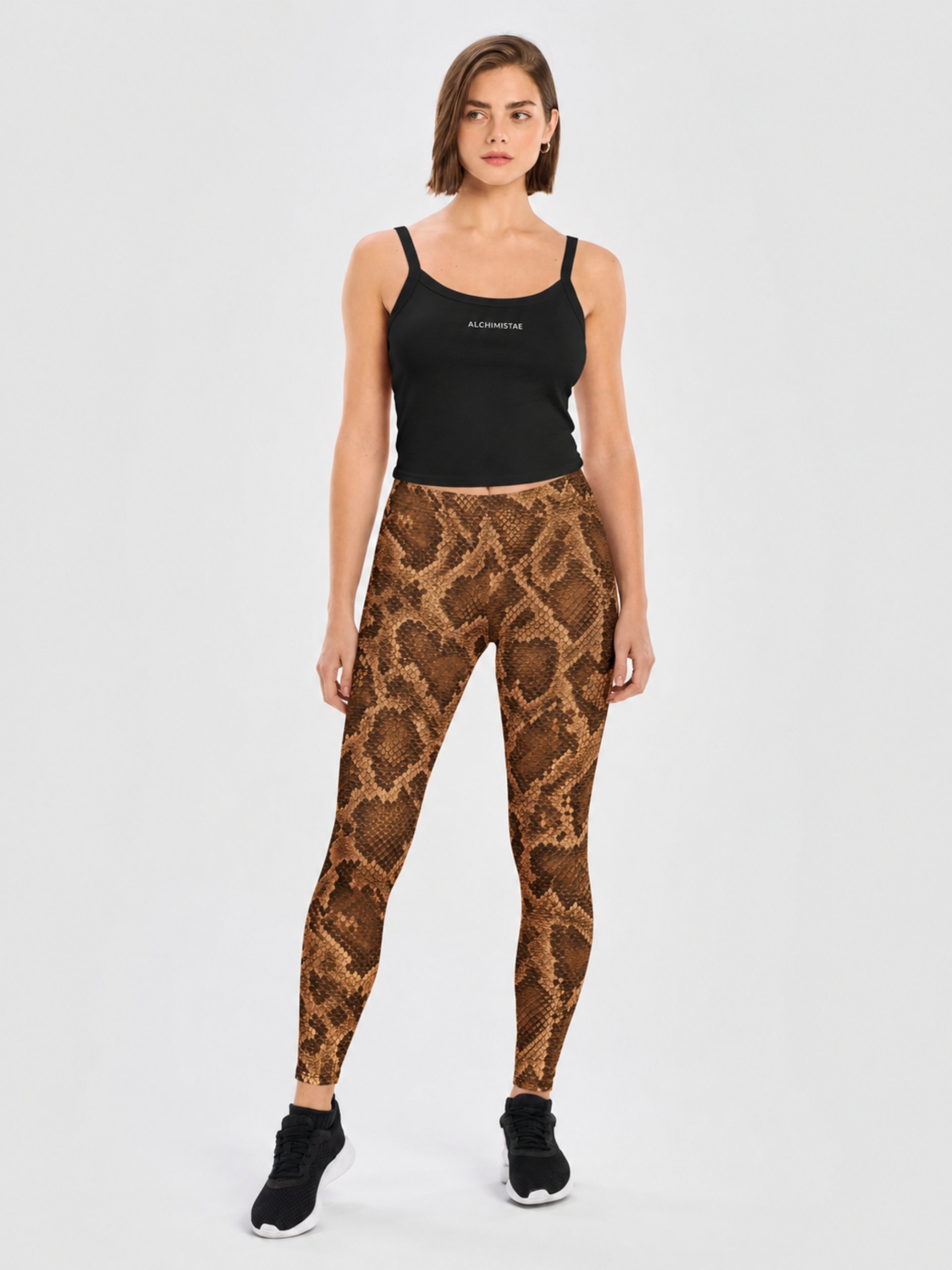 LEGGING SCULPTANT IMPRIMÉ PEAU DE SERPENT – ALCHIMISTAE product image (1)