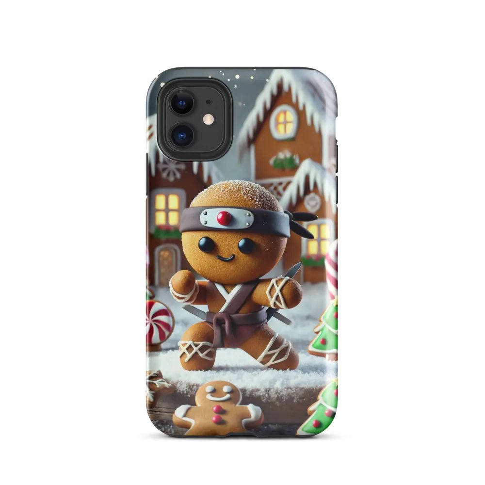 Gingerbread Ninja iPhone Tough Case – Festive Warrior Spirit product image (24)