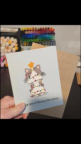 Omg these cards are soo cute! I hope you like them. Available in my Etsy shop! 🎄
#christmas #christmascards #happyholidays #s...