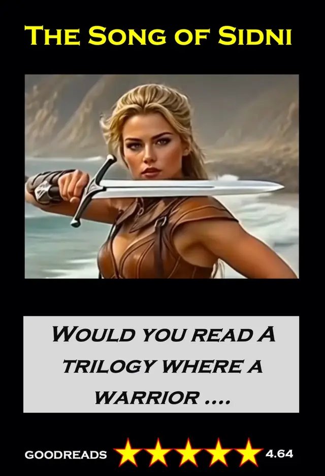 The Song of Sidni :  Matriarchal apocalyptic sci-fi / fantasy.  ARCs for US Edition Links in Bio DM “SALI” with email to sign up. #postapocalyptic #WarriorWomen #matriarchy #EnemytoLover
