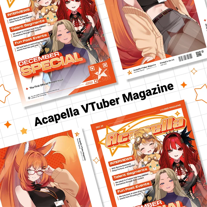 Acapella VTuber Magazine product image (1)