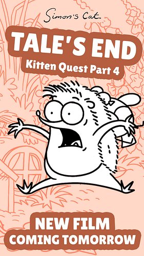 Kitten Quest is coming to an end...Final part coming tomorrow!