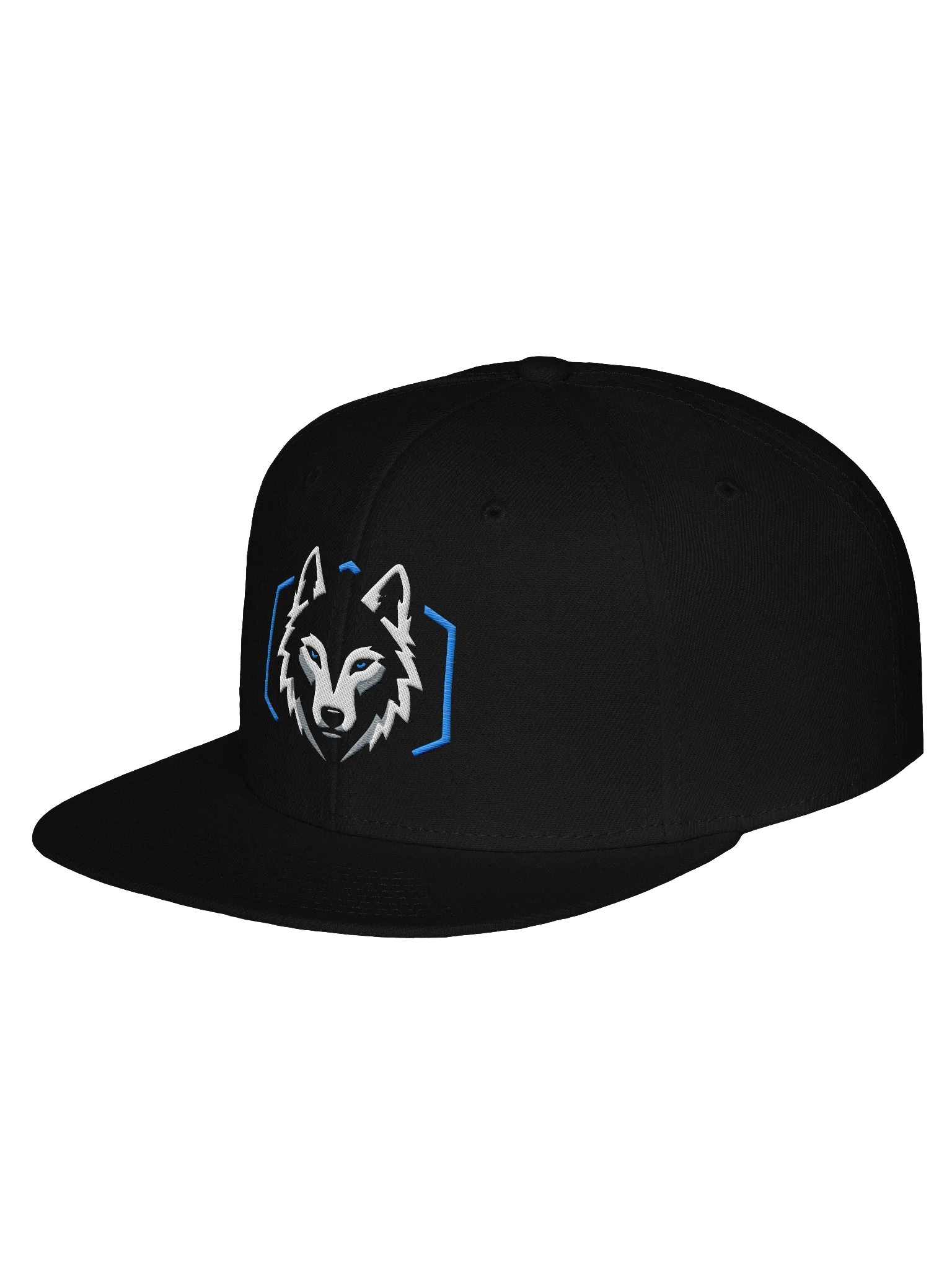 Blue Wolf Emblem Snapback Cap product image (2)