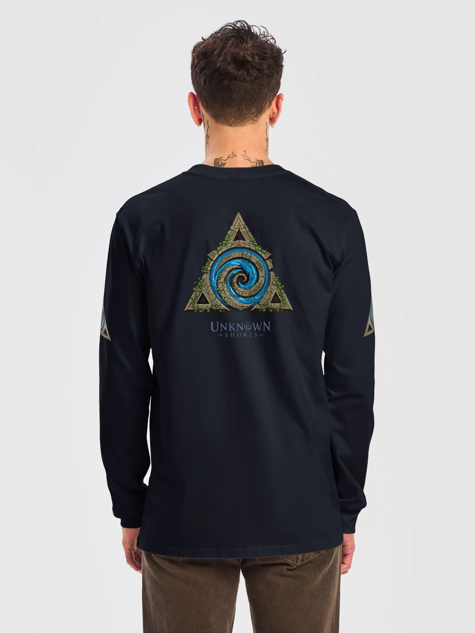Unknown Shores Fantasy Logo Long Sleeve Tee product image (27)