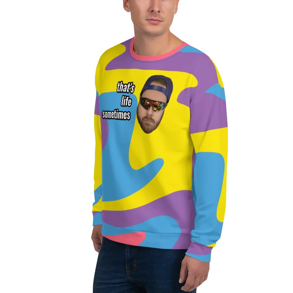that's life sometimes crew neck sweater product image (4)