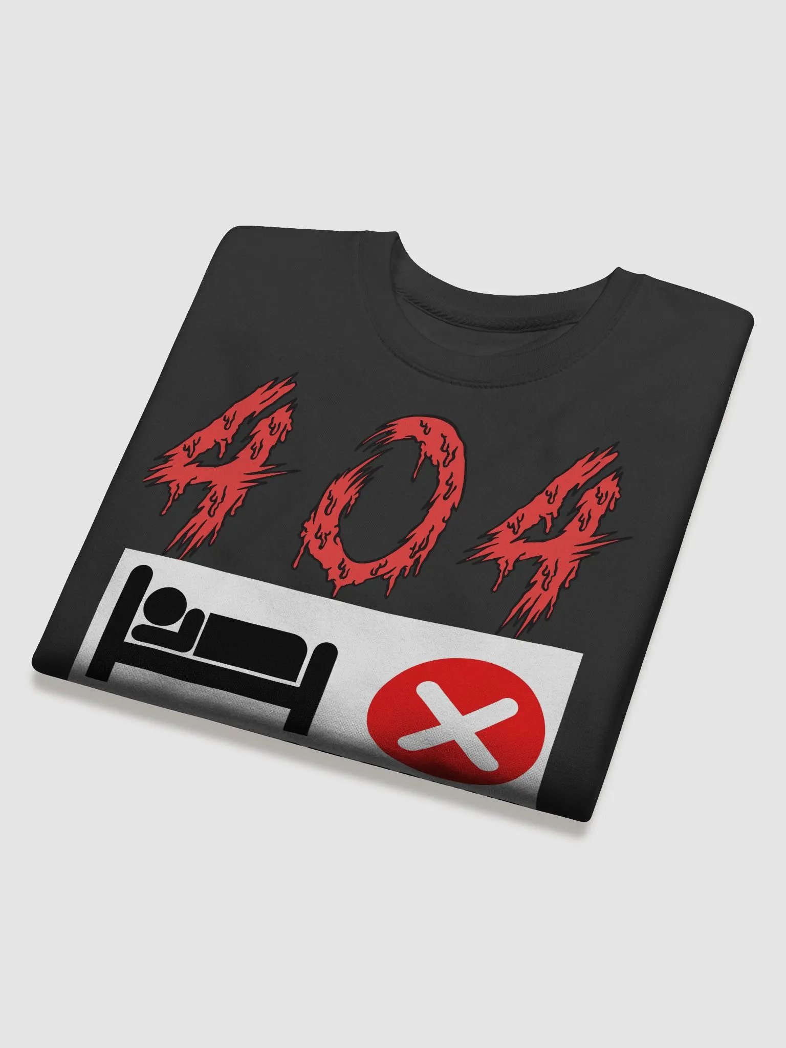 404 Error Sleep Not Found Sweatshirt product image (4)
