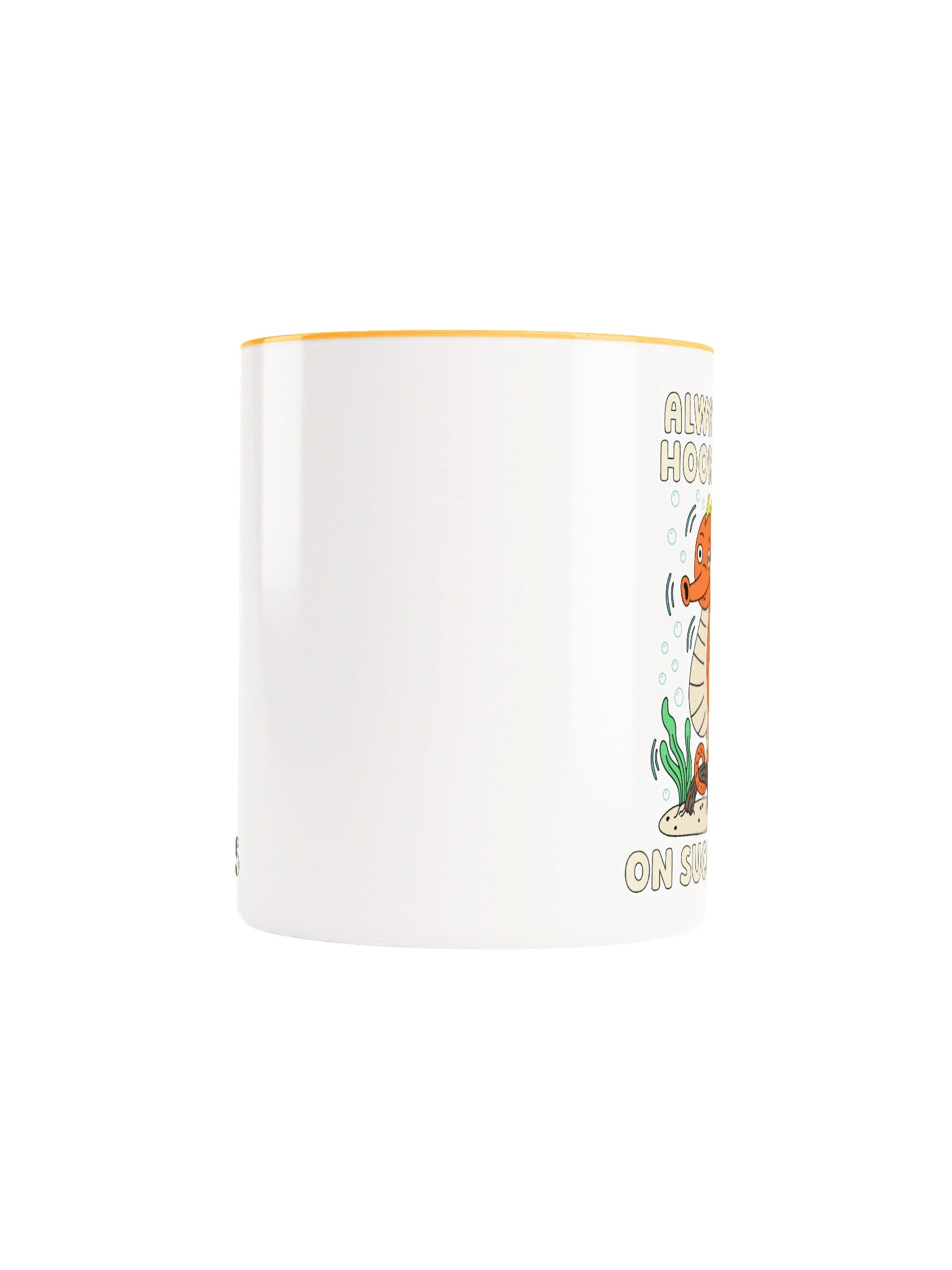 Always Hooked On Success Cute Silly Funny Seahorse Mug product image (5)
