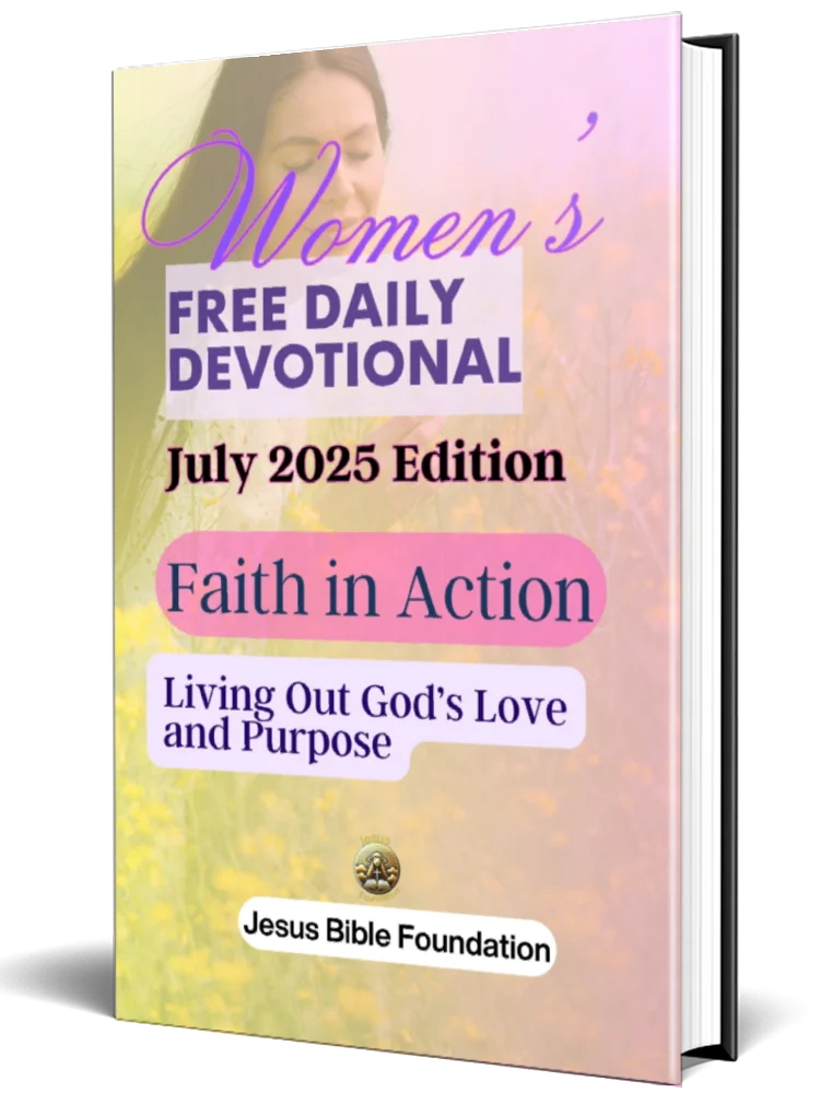 Women’s FREE DAILY DEVOTIONAL July 2025 Edition: Faith in Action: Living Out God’s Love and Purpose product image (1)