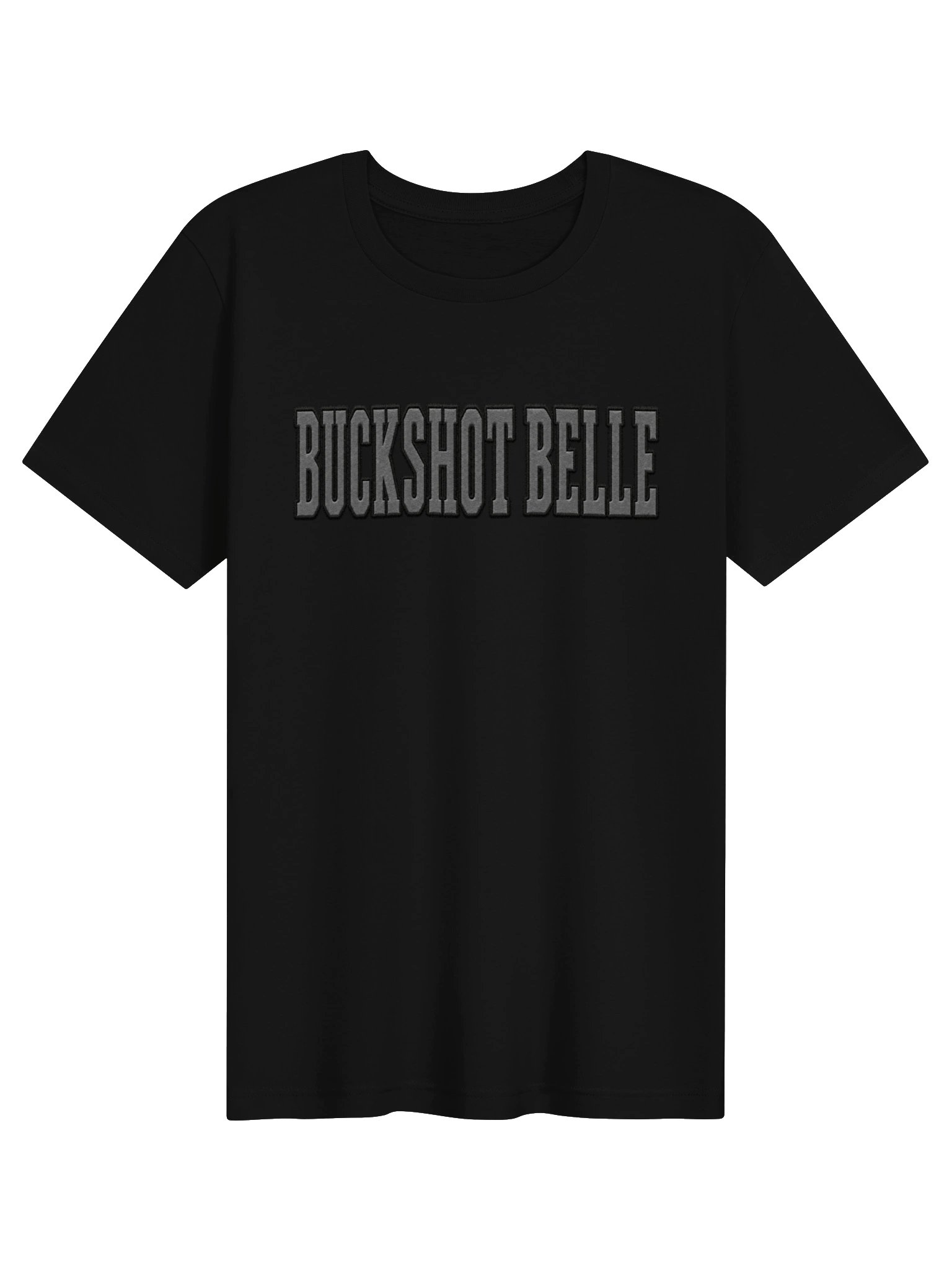 Buckhot Belle Grey T-Shirt product image (3)