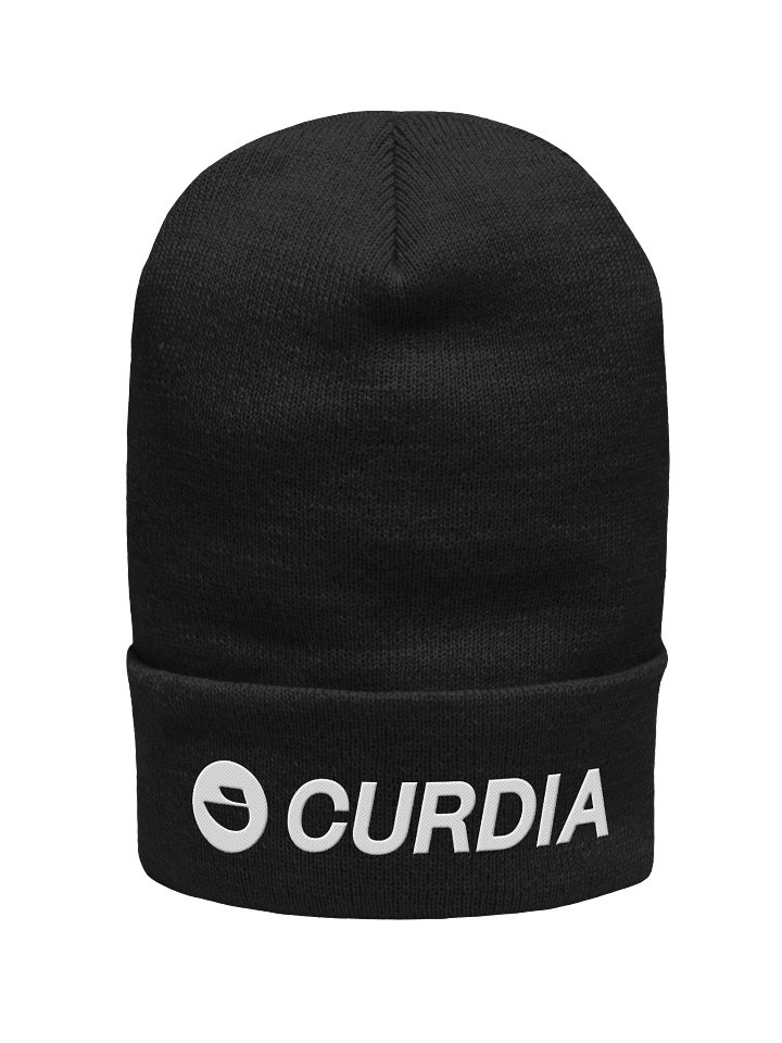 Curdia White Brand Beanie product image (1)