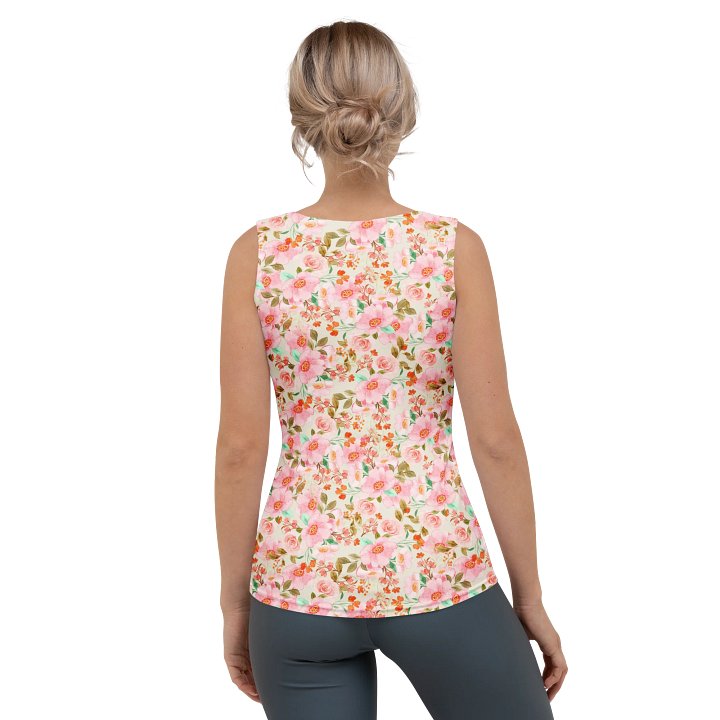 Pink Roses Tank Top product image (2)