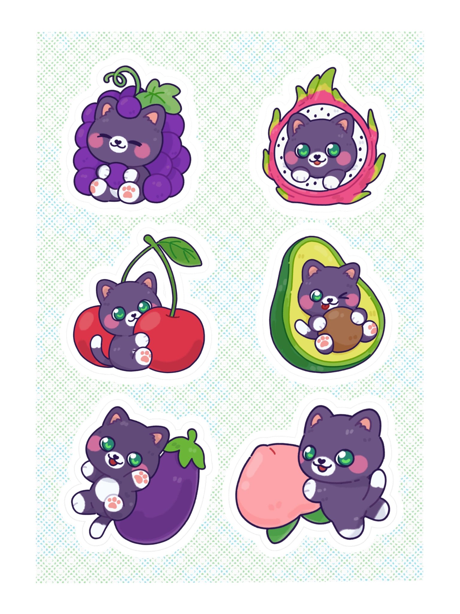 Fruit Cat Salem No. 2 Decal Sheet product image (3)