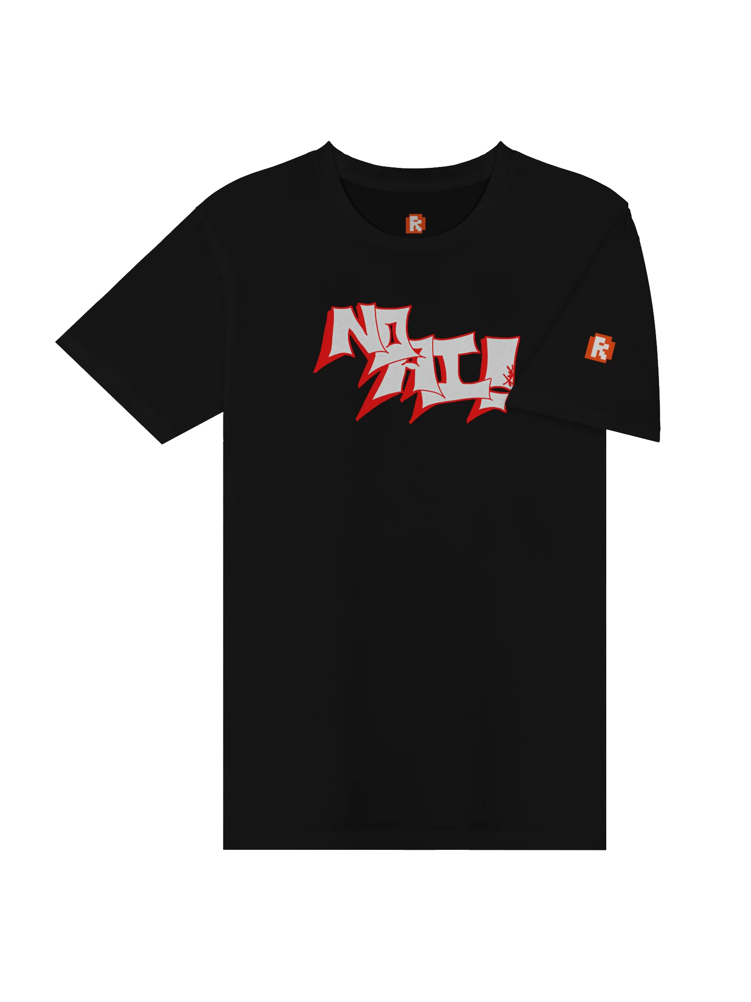 "NO AI" (in white) – CEO Retort Unisex Official T (Black) product image (4)