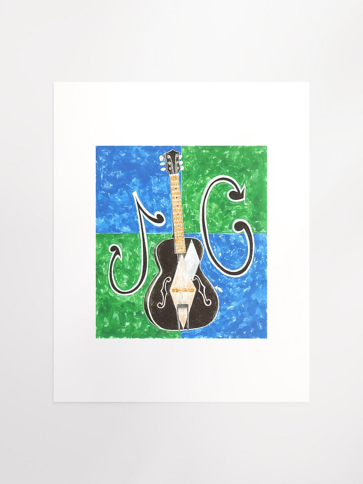 Guitar for Jonny & Cassie print product image (2)