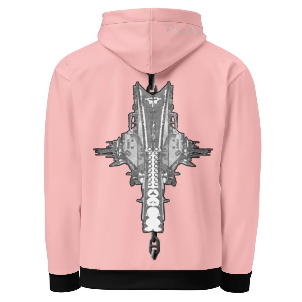 Mirrored Foss Tug & Barge Bridal Chain (Pink) – Performance Marine Wear | Twin Anchor Apparel North Current Line product image (1)