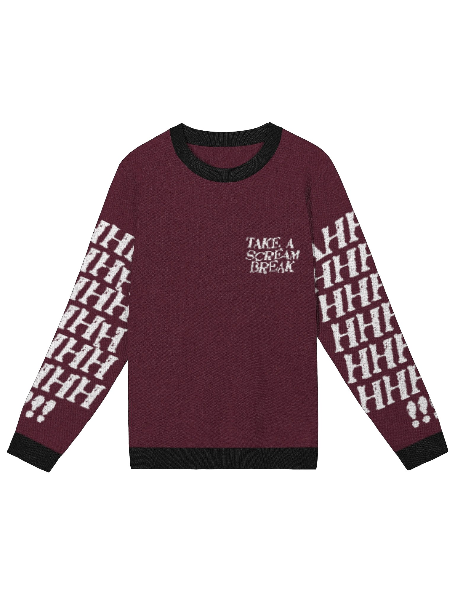 Scream Break Knit Sweater product image (1)