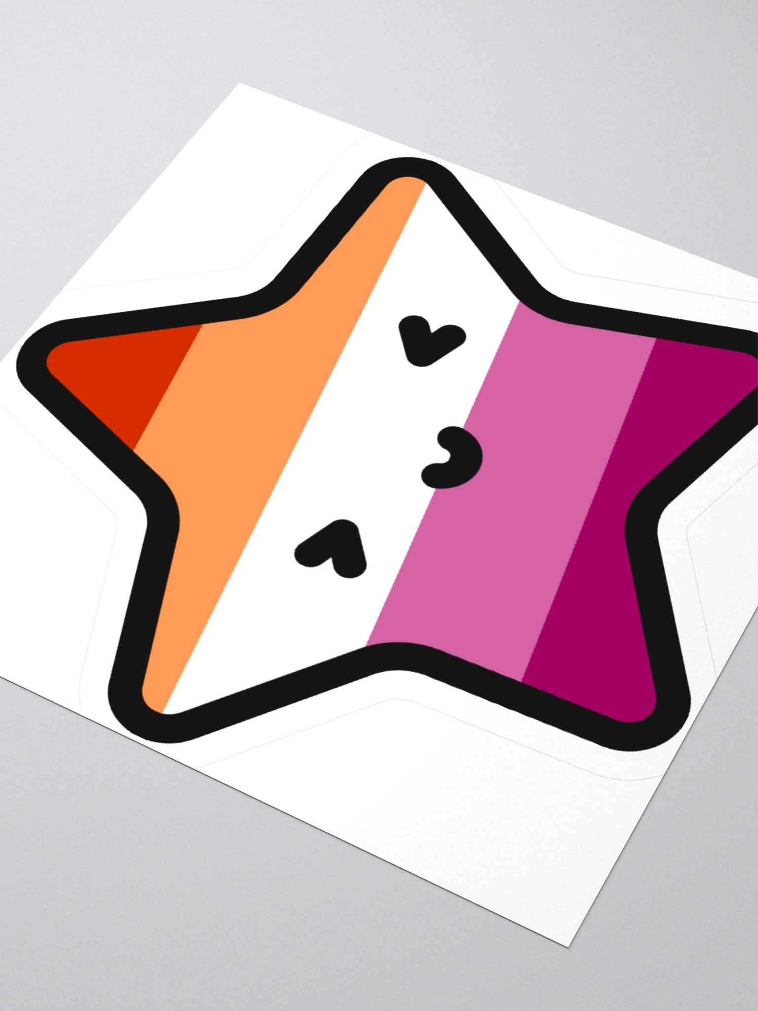 Lucy Lesbian Pride Sticker product image (3)