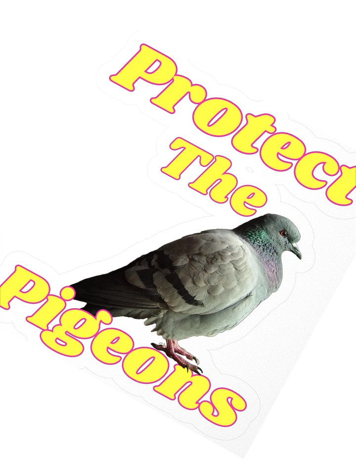 Protect The Pigeons Stickers product image (2)