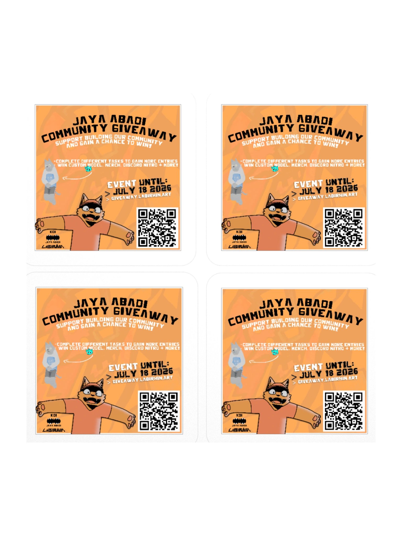 Community Giveaway Promo product image (2)