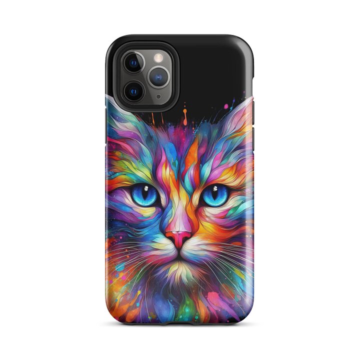 Colorful Cat's Gaze Tough iPhone® Case product image (2)